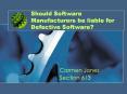 Recent Cases of Software Malfunctions Recent Software Glitc
