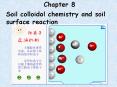 Chapter 8 Soil colloidal chemistry and soil surface reactio