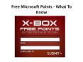 Free Microsoft Points