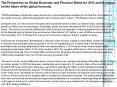 The Perspective on Global Economic and Financial Status for 2013 and its impact on the future of the global economy