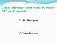 ... R&D and Commercial Solar Photovoltaic Energy Solar Cell