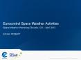 Eurocontrol Space Weather Activities Space Weather Workshop