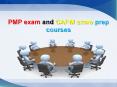 PMP exam and CAPM exam prep courses