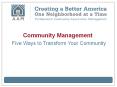 Community Management: Five Ways to Transform Your Community