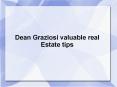 Dean Graziosi valuable real estate tips