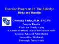 ... /ACSM Summary/Conclusions/Questions and Answers Exercis