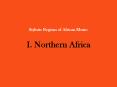 Stylistic Regions of African Music: I. Northern Afric