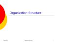 Organization Structure Why Organizations Are Structure