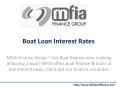 Boat Loan Interest Rates