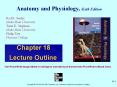 Anatomy and Physiology by Rod R Seeley 6th edition chapter 18 power-point