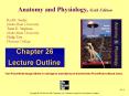 Anatomy and Physiology by Rod R Seeley 6th edition chapter 26 power-point