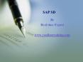 SAP SD Online Training by Real Expert