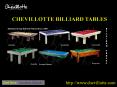 Chevillotte Billiard Table Models