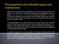 The importance of crankshaft repairs and maintenance