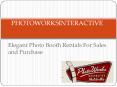 Modern Photo Booth Rental in San Jose