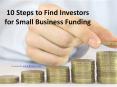 10 Easy Steps to find Investors for Funding Start-up Business