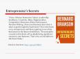 Entrepreneurs Secrets