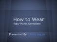 how to Wear Ruby Manak Gemstone