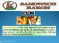 SANDWICH BARON: Give Online Order For Food Patters and Other Fast Food