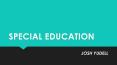 Josh Yudell- A leading special education teacher