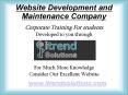 website development and maintenance company