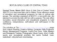 BOYS & GIRLS CLUBS OF CENTRAL TEXAS