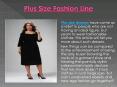 Plus Size Fashion Line