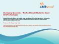 Developing Economies - The Next Growth Market for Smart Grid Technologies