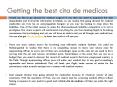 Getting the best cita de medicos