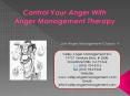 Control Your anger with Anger Management Therapy