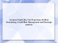 German Nande Has Vast Experience In Deal Structuring, Credit Risk Management And Strategic Analysis