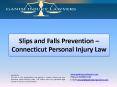 Slips and Falls Prevention – Connecticut Personal Injury Law