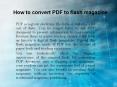 How to convert PDF to flash magazine