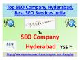 Best Seo Company Hyderabad, Top SEO Services India