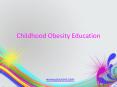 childhood Obesity Education