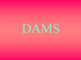 DAMS AND ITS TYPES