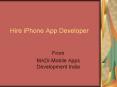Hire iPhone App Developer