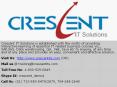 Crescent IT Solutions Received Valuable Feedback on BA from one of the Student