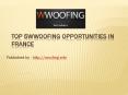 Top 5WWOOFing opportunities in France