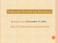 Network Marketing Business