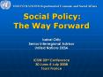 UNITED NATIONS Department of Economic and Social Affair