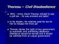 Thoreau   Civil Disobedience 1846   Henry David Thorea