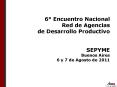 El desarrollo local no se limita al desarrollo econ mico, e