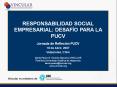 RESPONSABILIDAD SOCIAL EMPRESARIAL: DESAF O PARA LA PUC