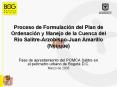 Proceso de Formulaci n del Plan de Ordenaci n y Manejo de l