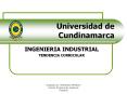 Universidad de Cundinamarca INGENIERIA INDUSTRIAL TENDENCI