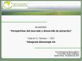 BIODIESEL  Perspectivas del mercado y desarrollo d