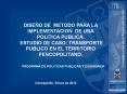 dise o de metodo para la implementacion de una politic