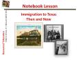 Immigration to Texas Then and Now Texas Land Border Crossin
