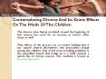 Thinking about Breakup As well as Plot Outcomes Around the Minds With the Young children